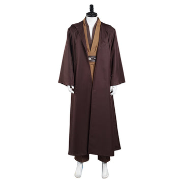 Kenobi Jedi TUNIC Cosplay Costume Brown Version